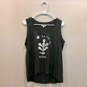 La vie du désert tank